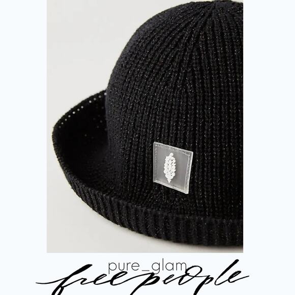 Free People knit beanie bucket style